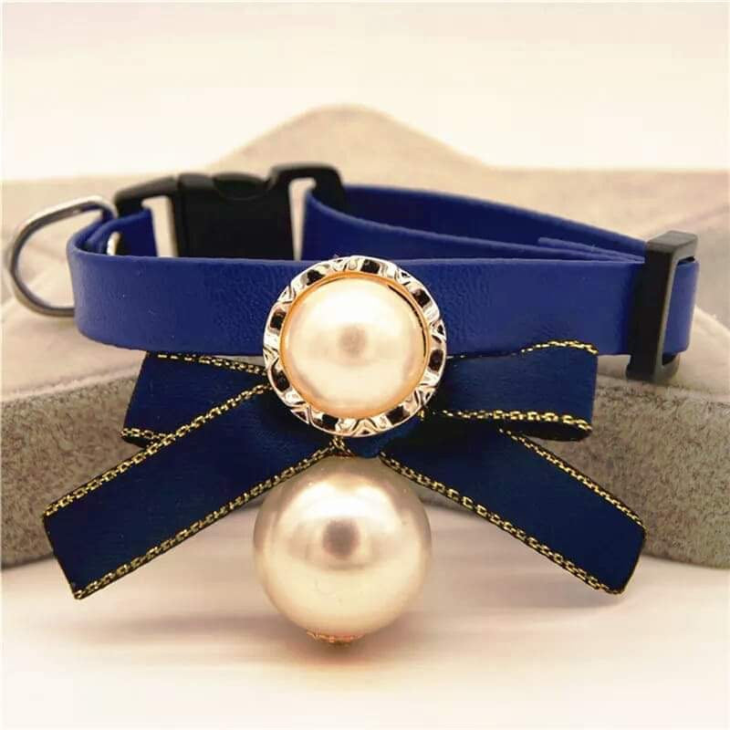 Blue Buckle Neck Band