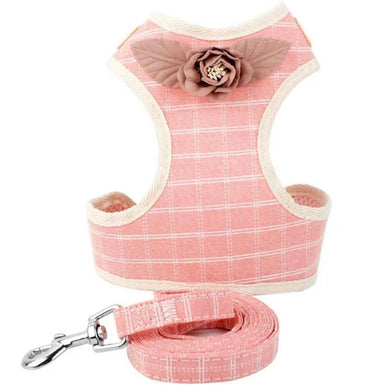 Pink Plaid Harness